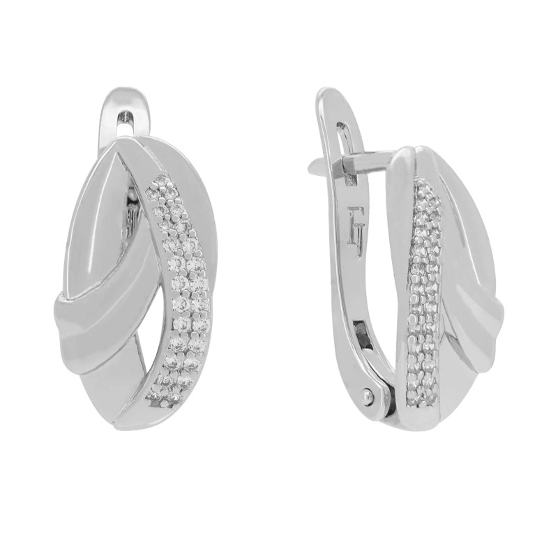 Auskari ar rodija pārklājumu