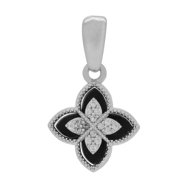 Kulons ar rodija pārklājumu