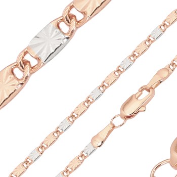 Apzeltīta rokassprādze Masīvā gliemežvāka ar saules staru gravējumu posmu virkne