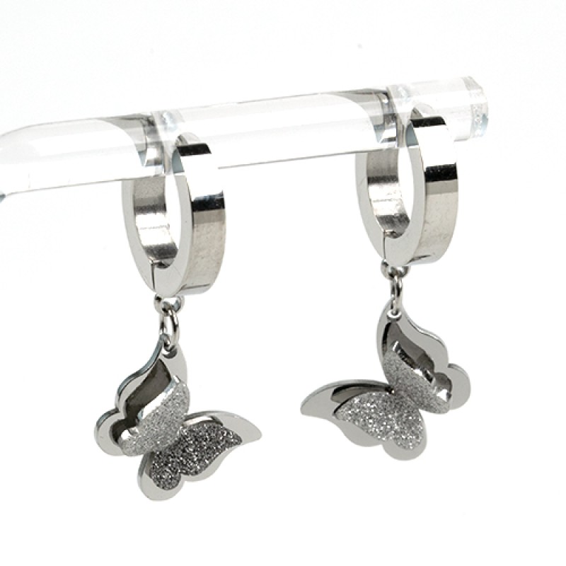 Nerūsējošā tērauda auskari