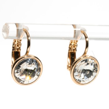 SWAROWSKI auskari apzeltīti