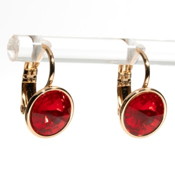 SWAROWSKI auskari apzeltīti