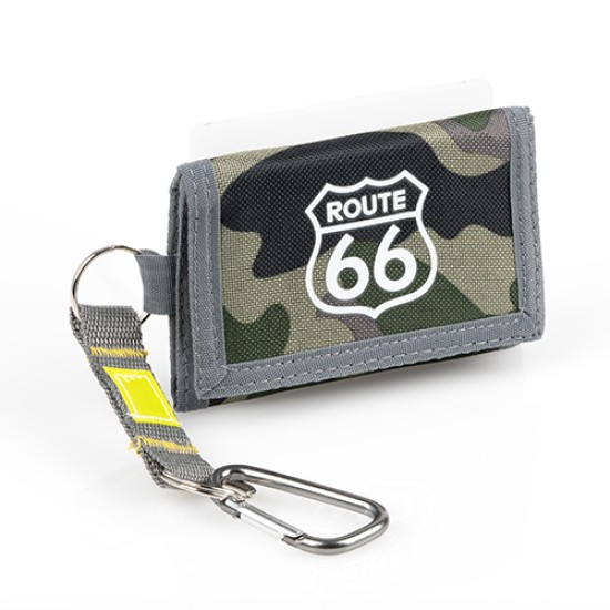 Bērnu auduma naudas maks ROUTE 66 Bērnu auduma naudas maks ROUTE 66