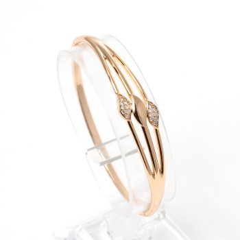 Apzeltīta rokassprādze-bangle