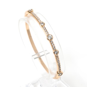 Apzeltīta rokassprādze-bangle