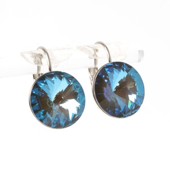 SWAROWSKI auskari ar rodija pārklājumu