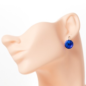 SWAROWSKI auskari ar rodija pārklājumu