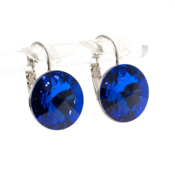 SWAROWSKI auskari ar rodija pārklājumu