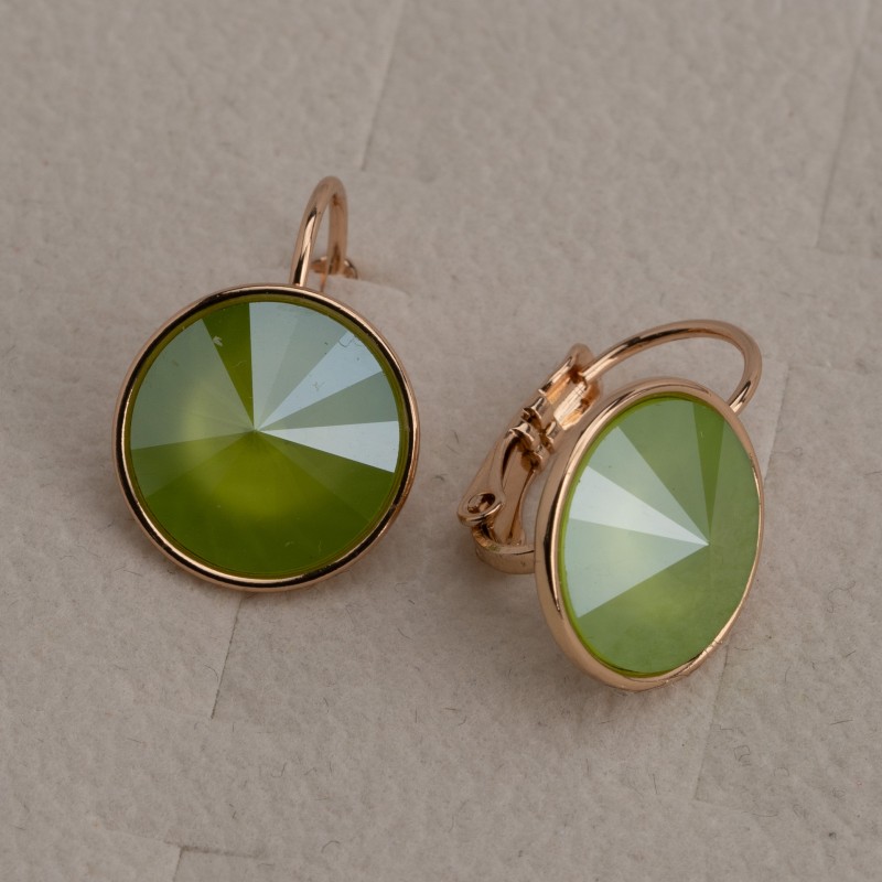 SWAROWSKI auskari apzeltīti