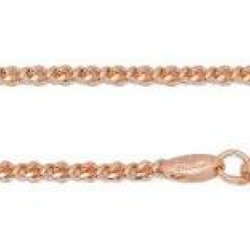 Apzeltītā ķēdīte Infinity savīta 8-ka posmu pinums