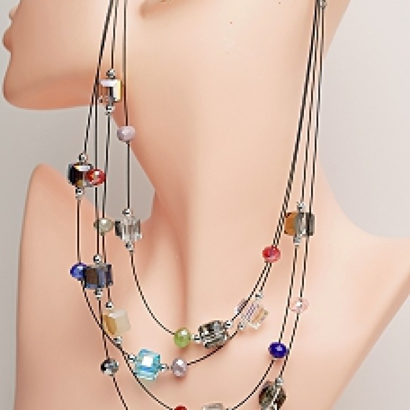 Kaklarota stieple ar auskariem