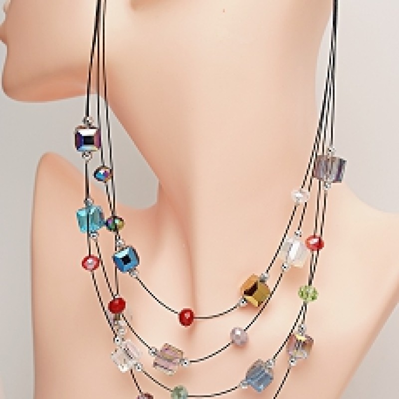 Kaklarota stieple ar auskariem