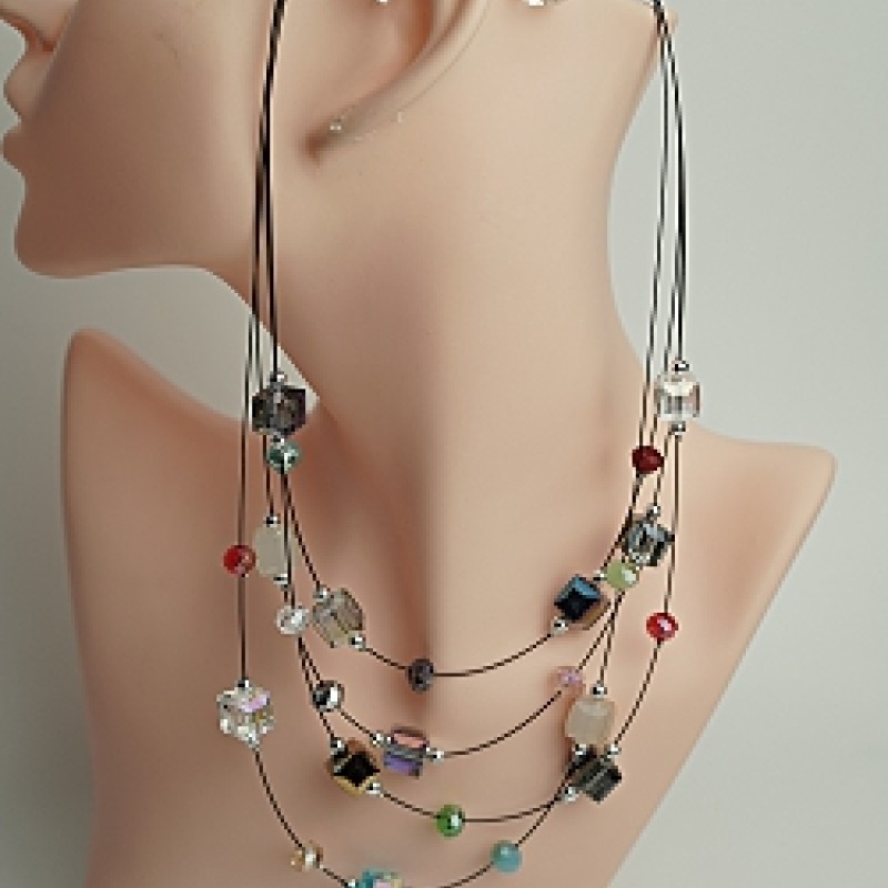 Kaklarota stieple ar auskariem