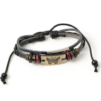 Vīriešu rokassprādze ar rotu