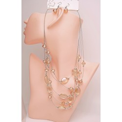 Kaklarota stieple ar auskariem