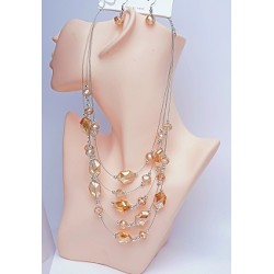 Kaklarota stieple ar auskariem