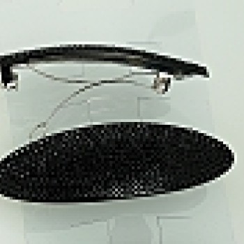 Matu sprādze-automāts 2,3cm ovālā forma