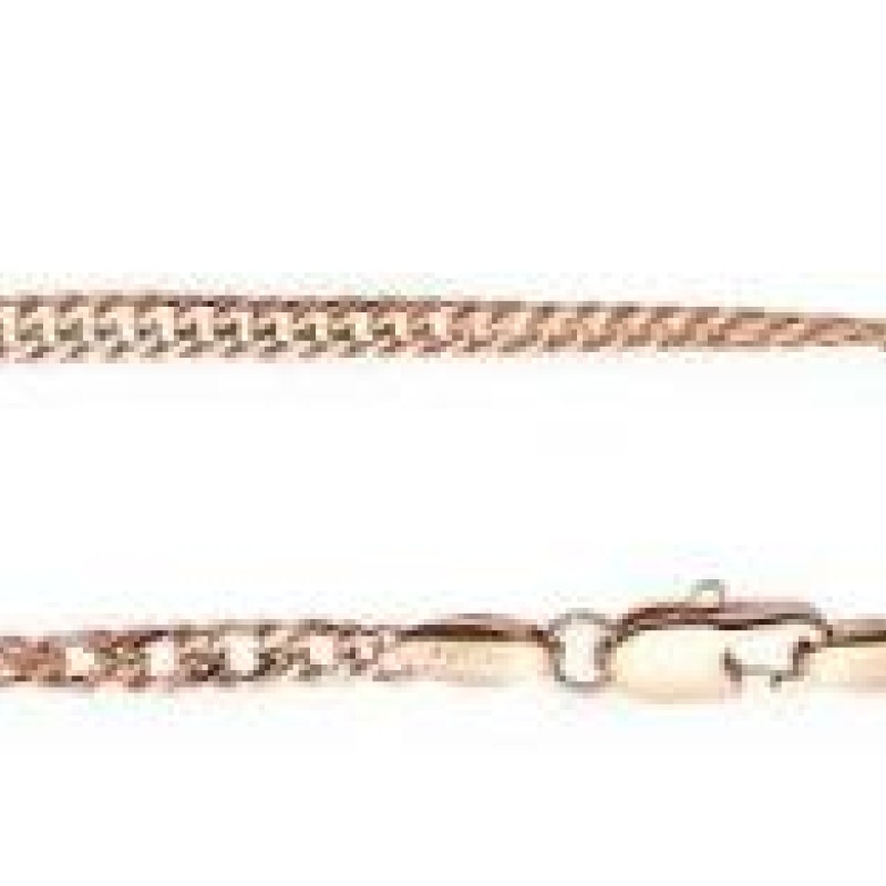 Apzeltītā ķēdīte Kubas dubulto posmu pinums