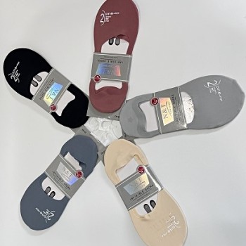 Zeķes-pēdiņas sieviešu N&T neslīdošas (1 pāris)