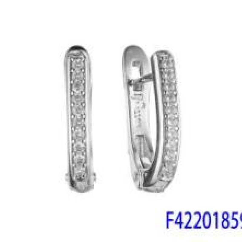 Auskari ar rodija pārklājumu