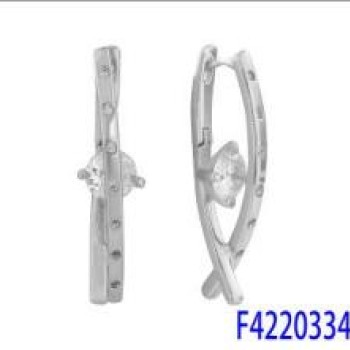 Auskari ar rodija pārklājumu