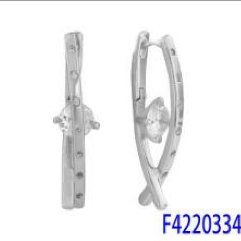 Auskari ar rodija pārklājumu