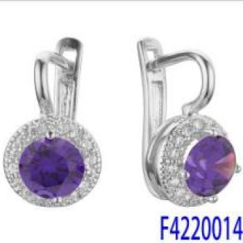 Auskari ar rodija pārklājumu