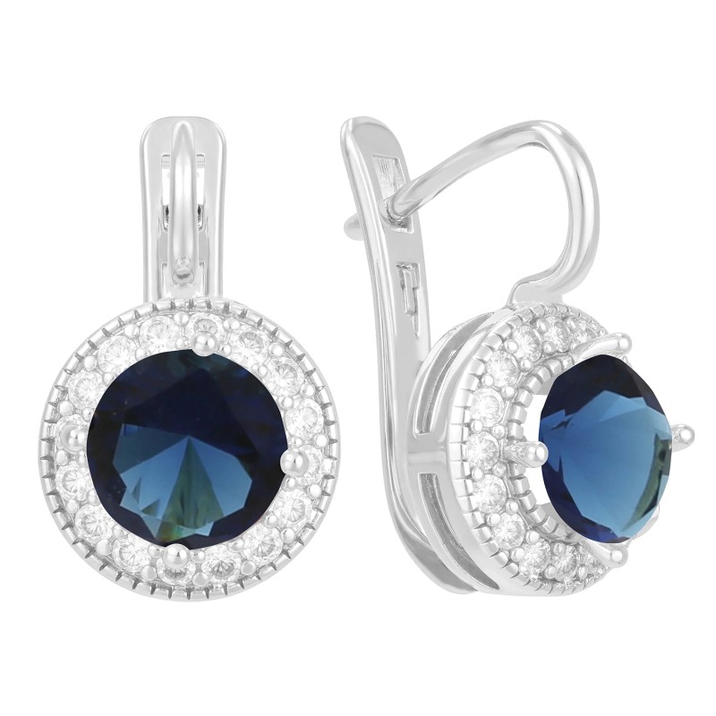 Auskari ar rodija pārklājumu