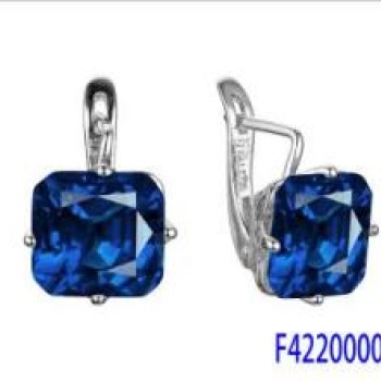 Auskari ar rodija pārklājumu