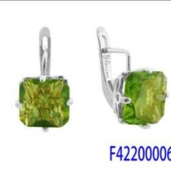 Auskari ar rodija pārklājumu