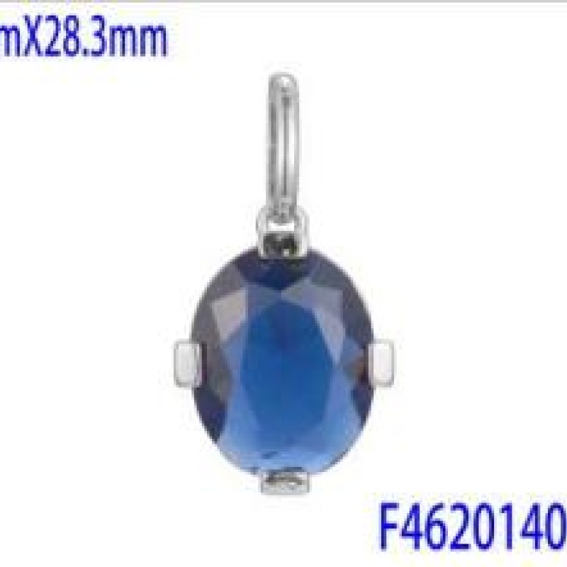 Kulons ar rodija pārklājumu