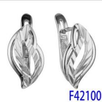 Auskari ar rodija pārklājumu