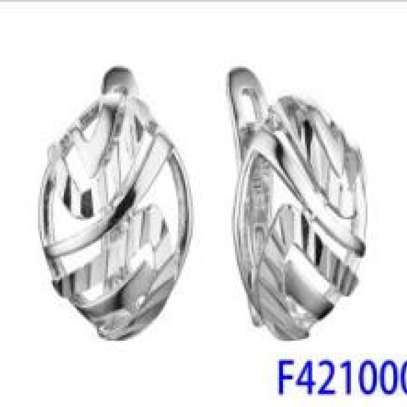 Auskari ar rodija pārklājumu