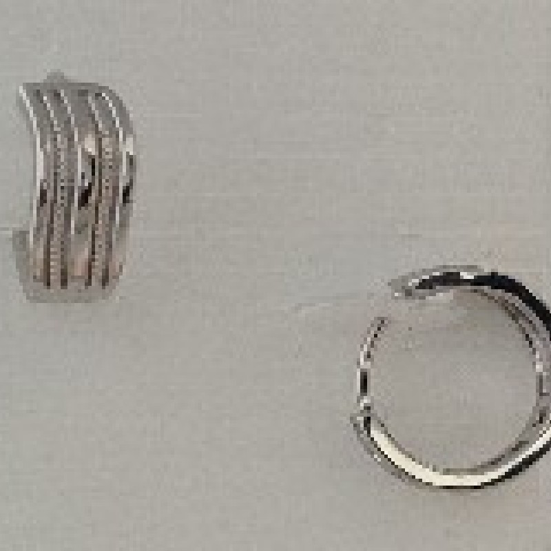 Auskari ar rodija pārklājumu