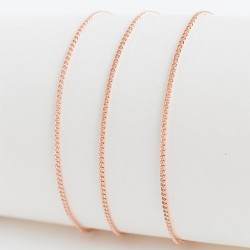 Apzeltītā ķēdīte Plānu stiepļu posmu pinums