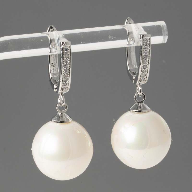 Auskari ar rodija pārklājumu