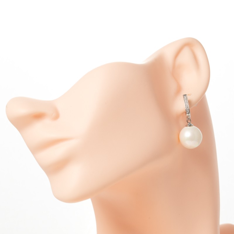 Auskari ar rodija pārklājumu