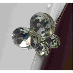 Matadata dekoratīva ar cirkonu 10mm