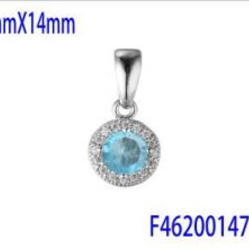 Kulons ar rodija pārklājumu