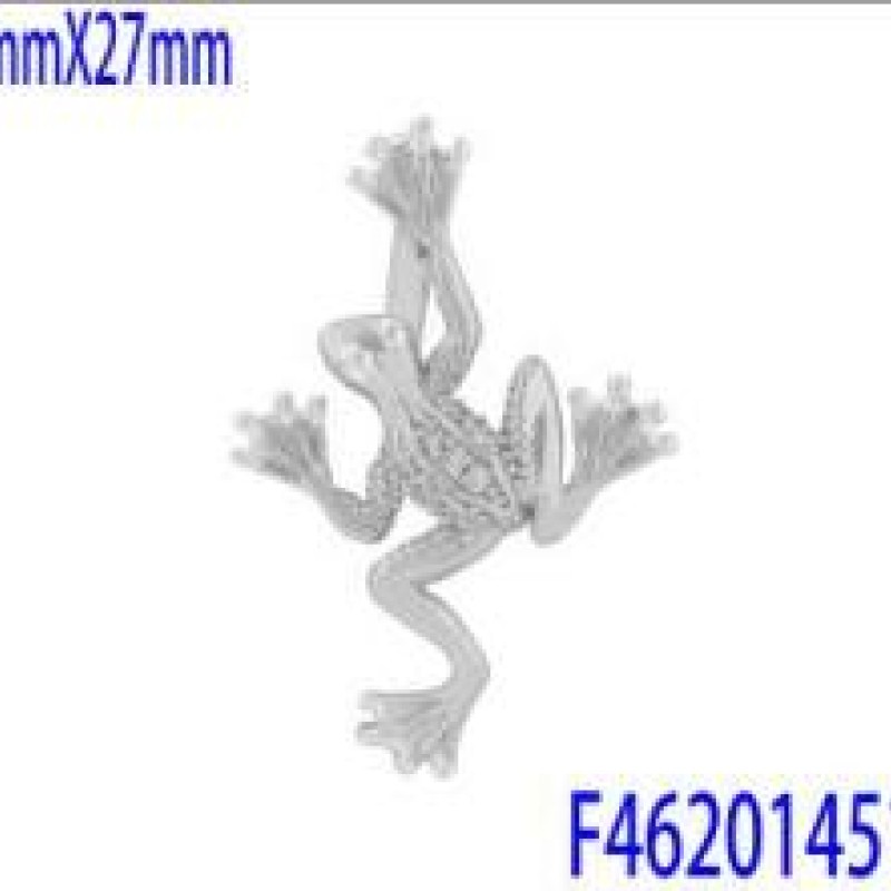 Kulons ar rodija pārklājumu