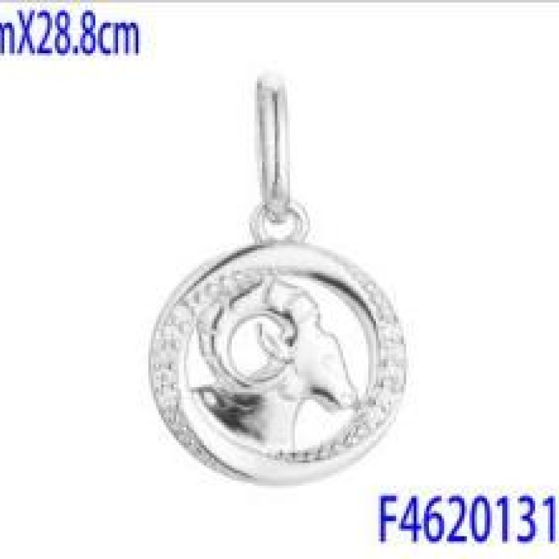 Kulons ar rodija pārklājumu