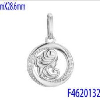 Kulons ar rodija pārklājumu