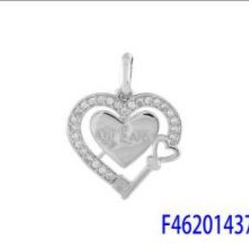 Kulons ar rodija pārklājumu