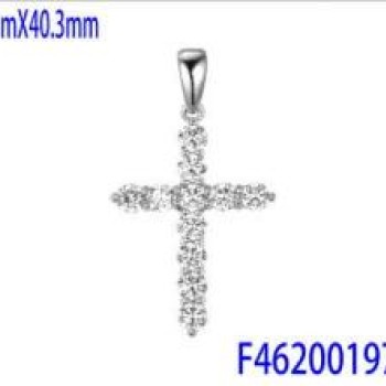 Kulons ar rodija pārklājumu