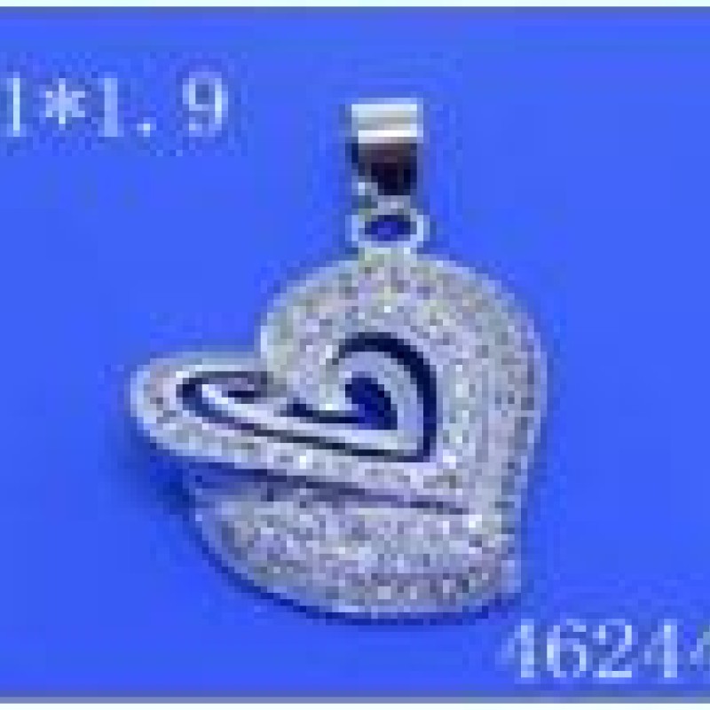 Kulons ar rodija pārklājumu