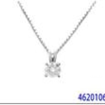 Kulons ar rodija pārklājumu