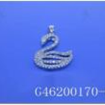 Kulons ar rodija pārklājumu