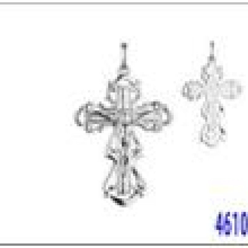 Kulons ar rodija pārklājumu