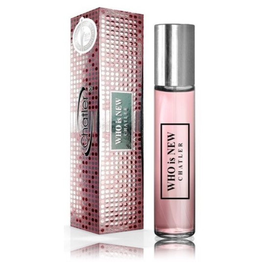 Chatler WHO IS NEW sieviešu smaržūdens 30ml Chatler WHO IS NEW sieviešu smaržūdens 30ml