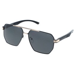 Polarizētās saulesbrilles PolarZONE Aluminium vīriešu ar maisiņu
